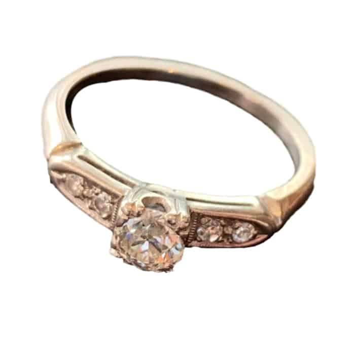 Platinum Diamond Ring