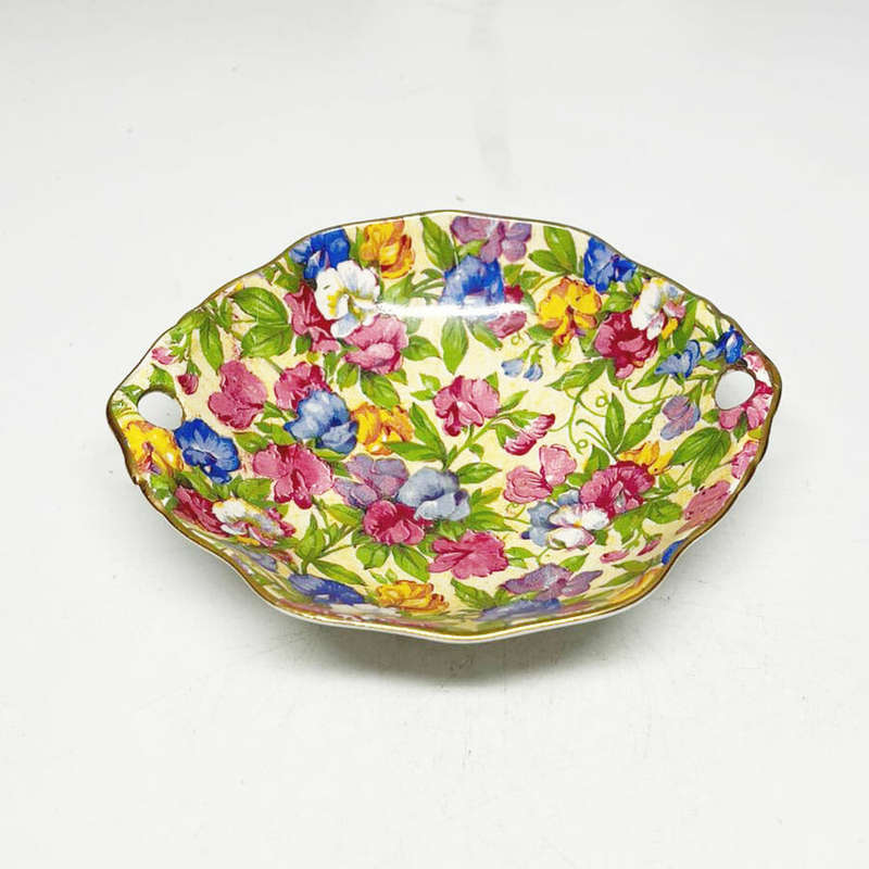 Sweet Pea Royal Winton Pierced Handle Bon Bon