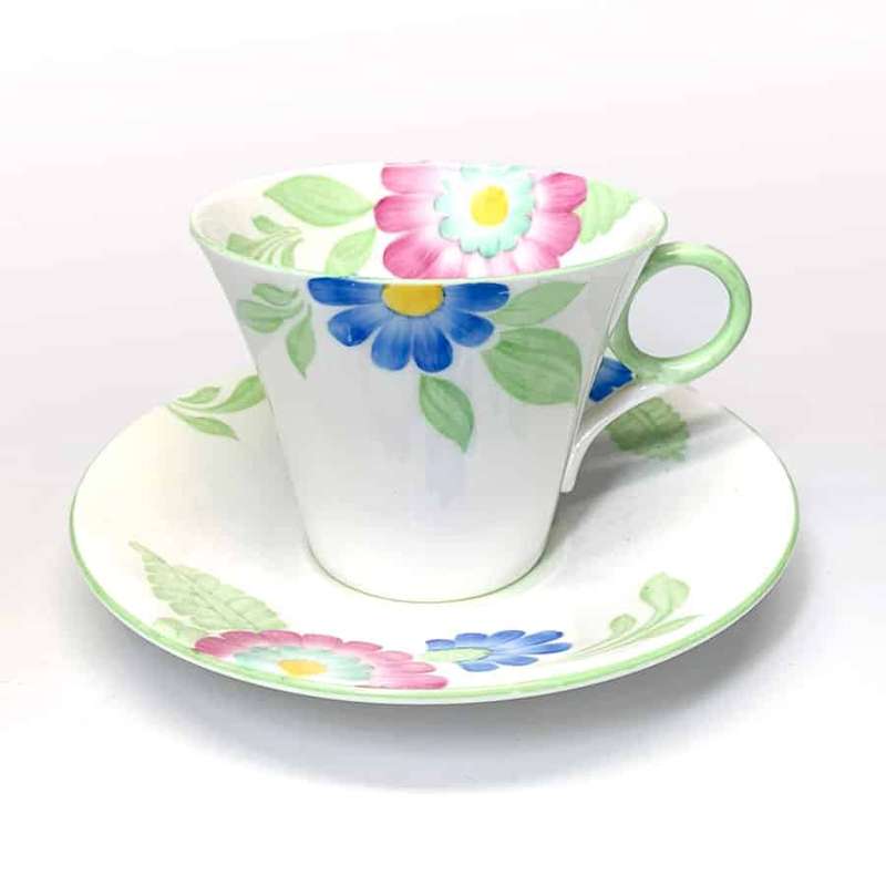 Shelley Eve Pattern Tea Duo 1932