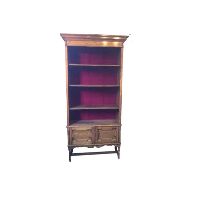 Oak Book Shelf Edwardian