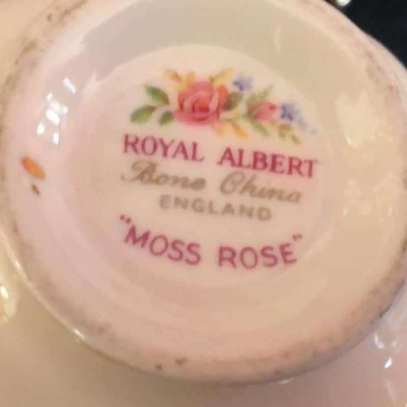 Royal Albert Moss Rose Coffee Service