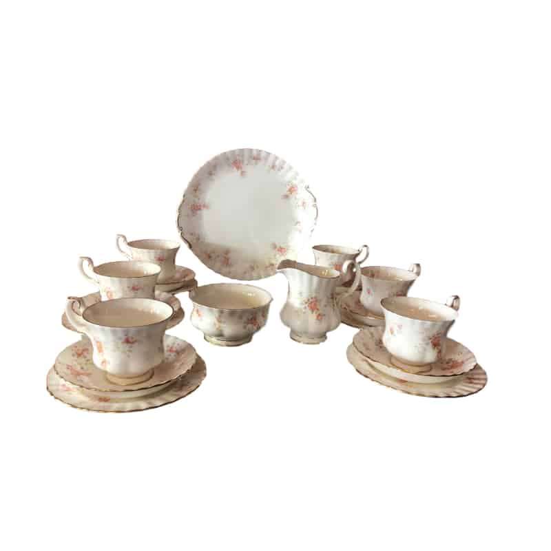 Royal Albert Peach Rose Tea Service