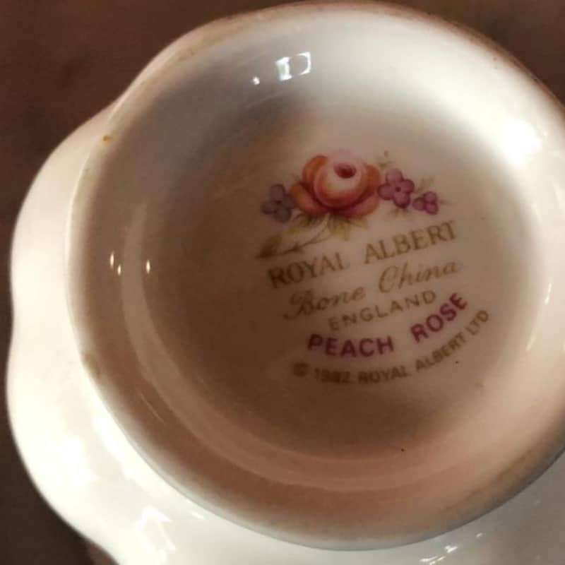Royal Albert Peach Rose Tea Service