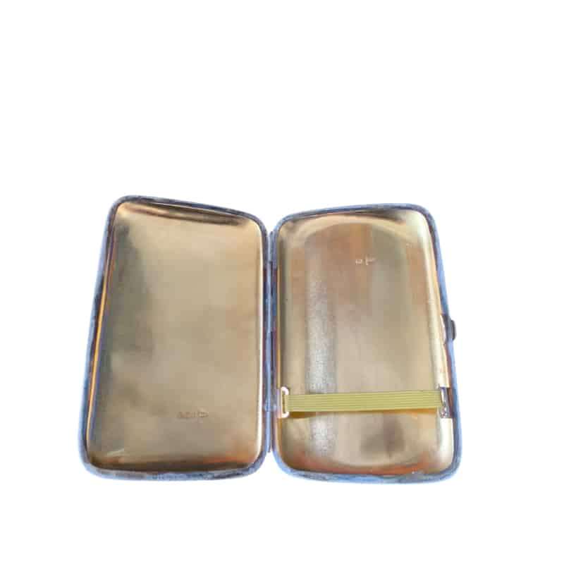 Silver Cigar Case Sheffield 1909 Walker and Hall