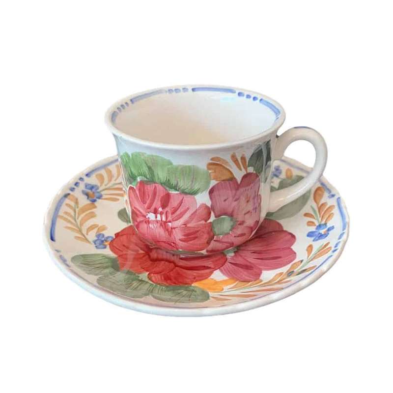 Belle Fiore Small Coffee Cup and Saucer