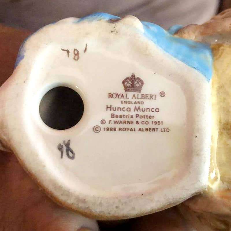 Royal Albert Beatrix Potter Hunca Munca