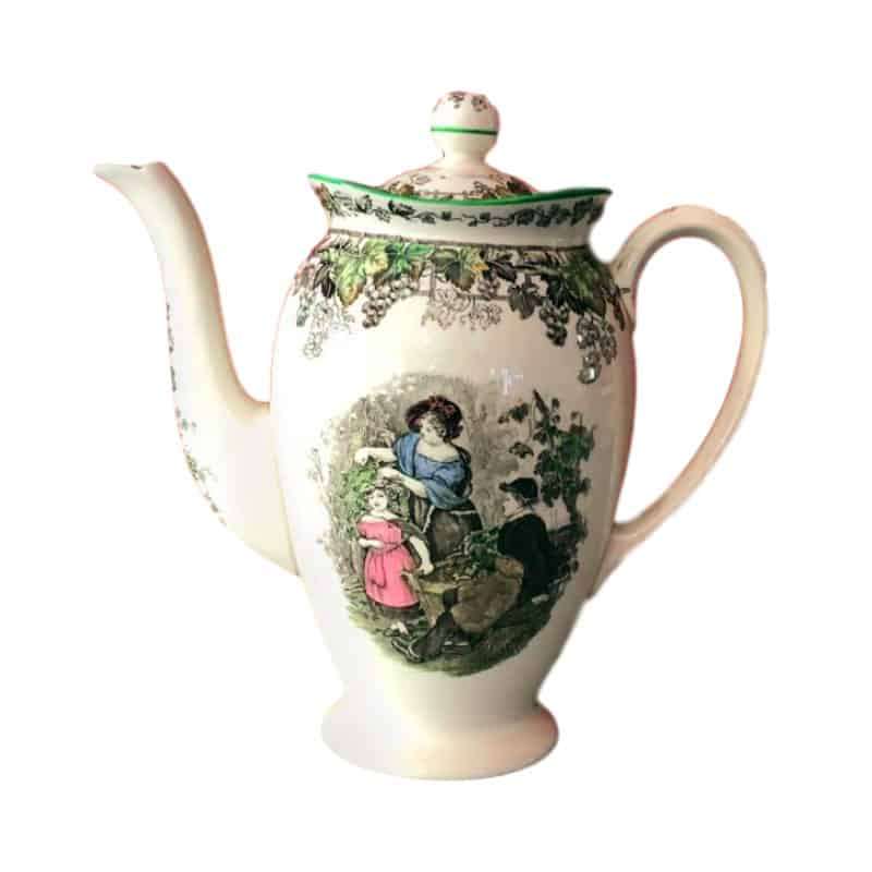 Copeland Spode Byron Pattern Coffee  Pot
