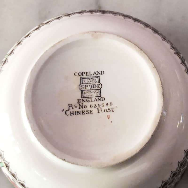 Copeland Spode Chinese Rose Pattern Large Platter Early Marking