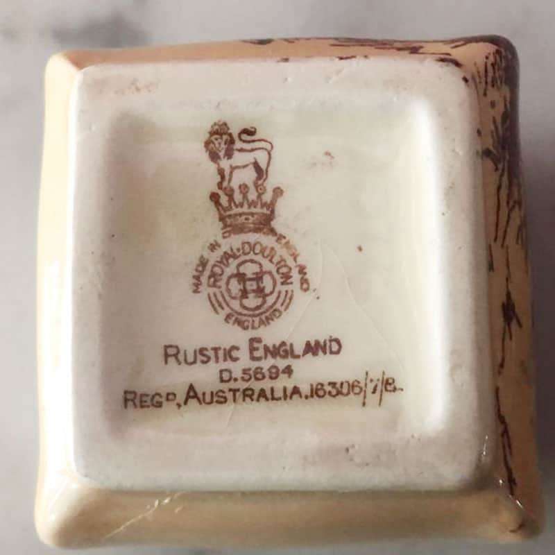 Royal Doulton Rustic England 5cm Vase D5684