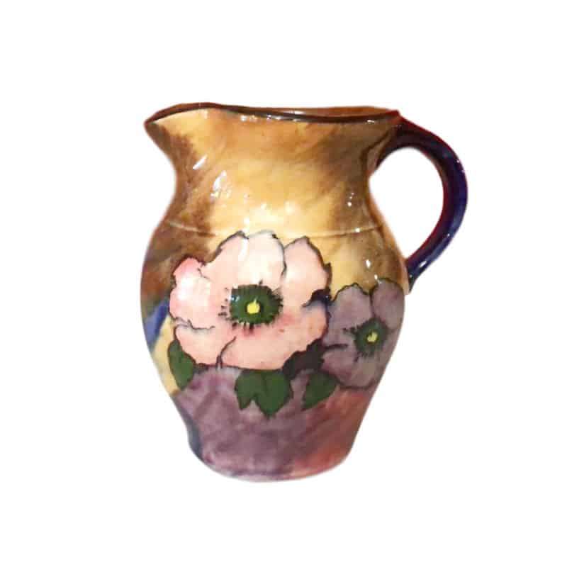 H & K Tunstall Custard  Jug Viola