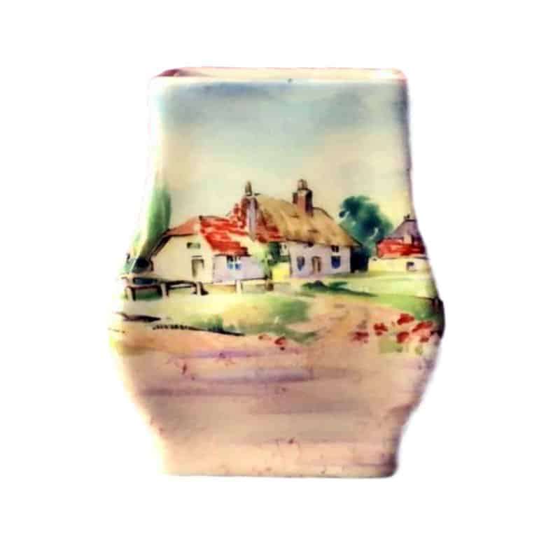 Royal Doulton Old English Inns Miniature Vase D6072