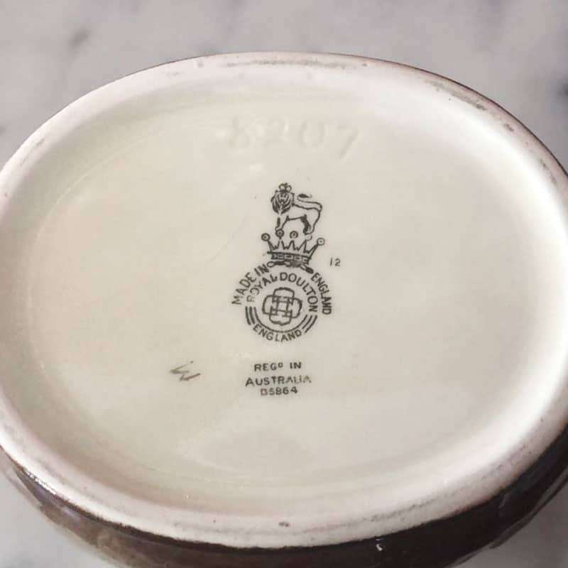 Royal Doulton Sairey Gamp Relief Moulded Dickens Vase