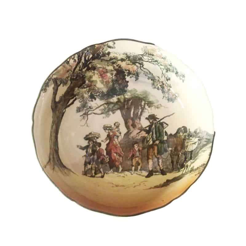 Royal Doulton Gleaners Old English Scene Comport