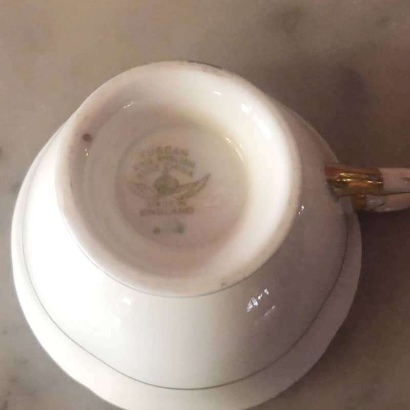 Tuscan China Green Leaf Trio c8871s