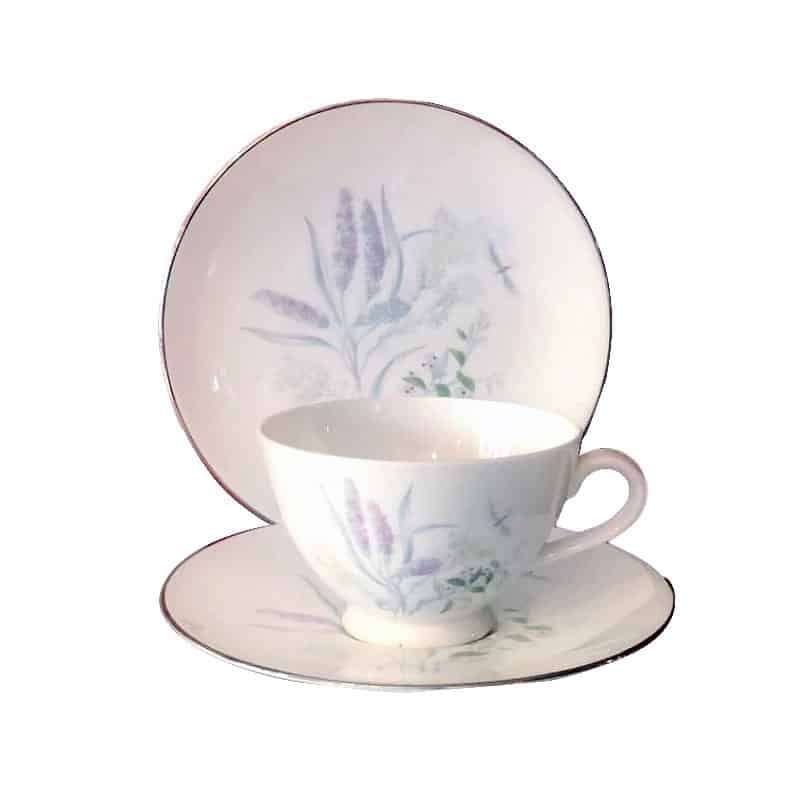 Tuscan China Lilac Flower Trio f315