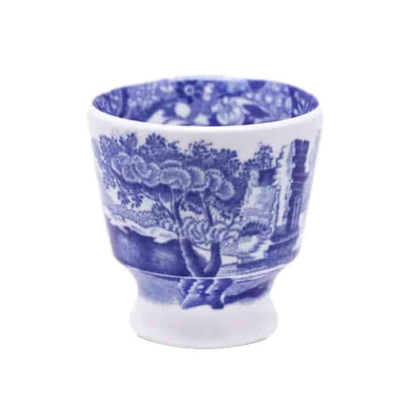 Copeland Spode Blue Italian Pattern Egg Cup Blue Mark