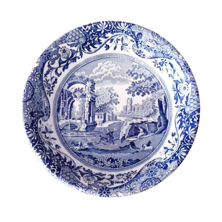 Copeland Spode Blue Italian Dessert Bowl No Lip