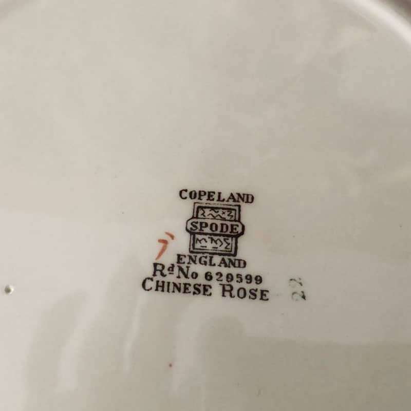 Copeland Spode Chinese Rose Vegetable Bowl