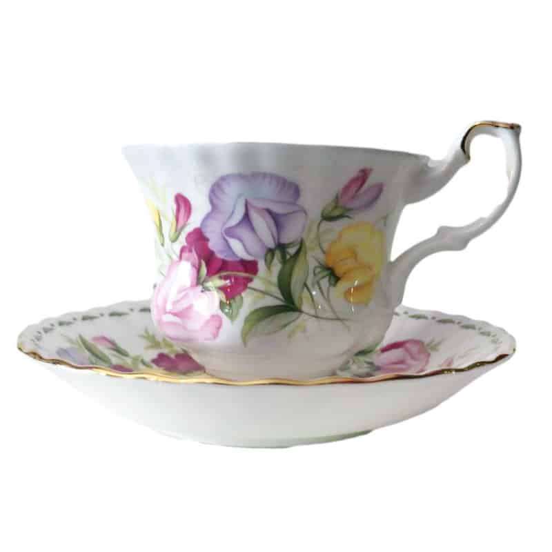 Royal Albert Flower Of The Month April Tea Duo