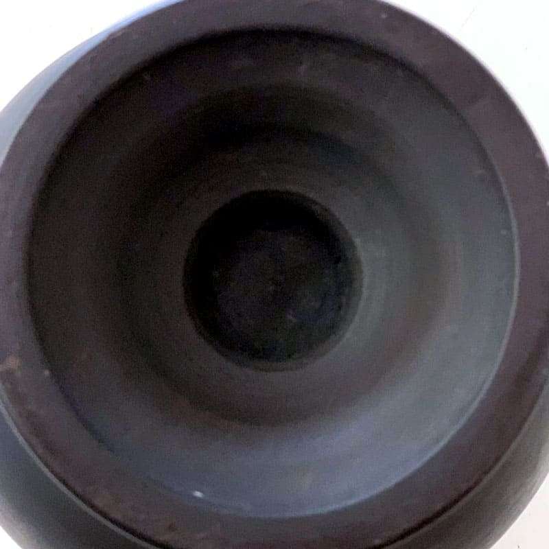 Wedgwood Encaustic Decorated Black Urn Vase