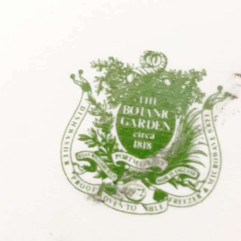 Portmeirion Botanic Garden Christmas Rose Lasagna Dish