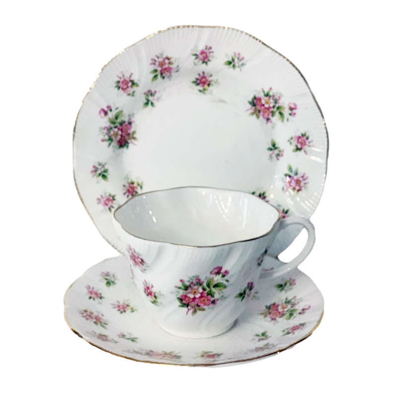 Queens China Apple Blossom Trio