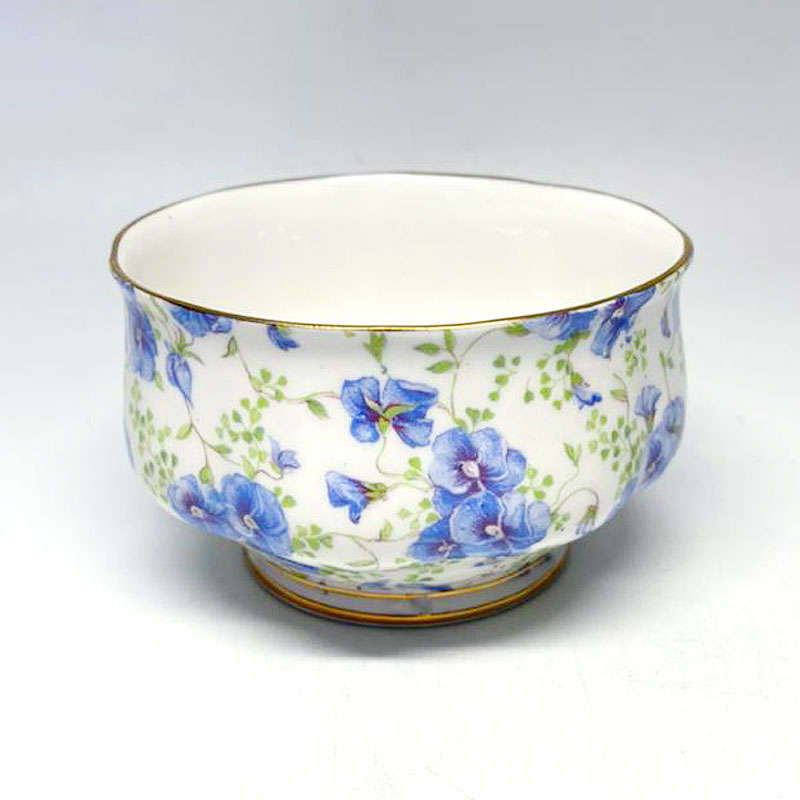 Royal Albert Chintz Blue Pansy Tea Sugar Bowl