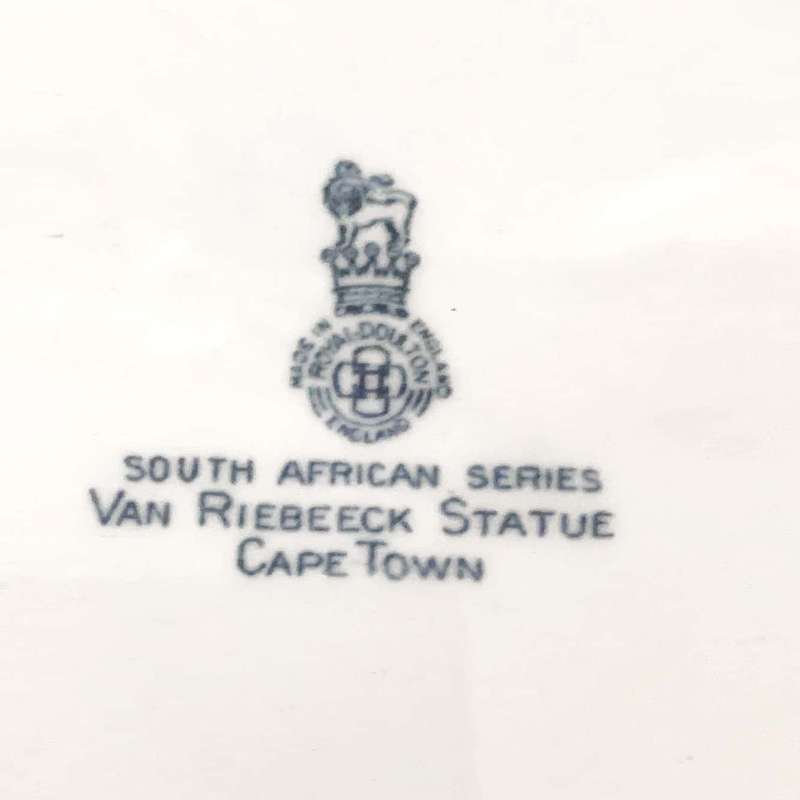 Royal Doulton South African Series Van Riebeeck Statue Cape Town D5714