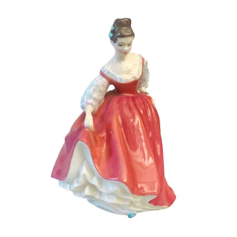 Royal Doulton Figurine Fair Lady Coral Pink HN2835