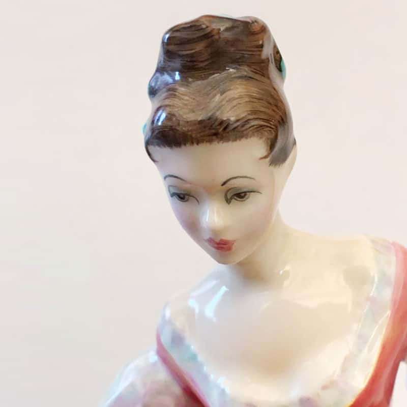 Royal Doulton Figurine Fair Lady Coral Pink HN2835