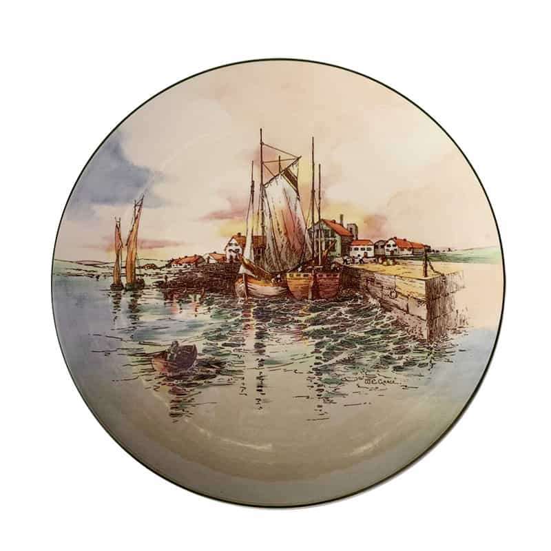Royal Doulton Home Waters 28 cm Wall Plate W E Grace