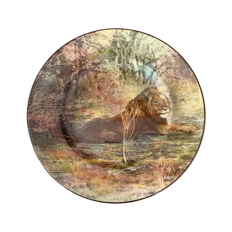 Royal Doulton Lion African Game Reserve Plate