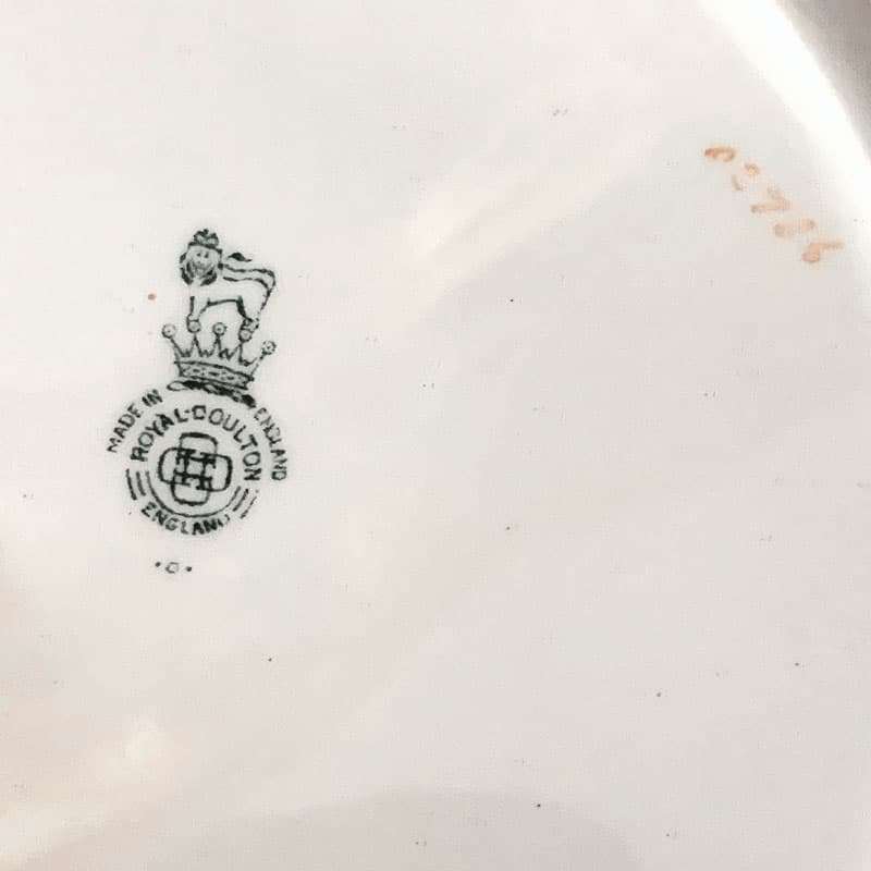 Royal Doulton Old English Coaching Scene Rack Plate D2716