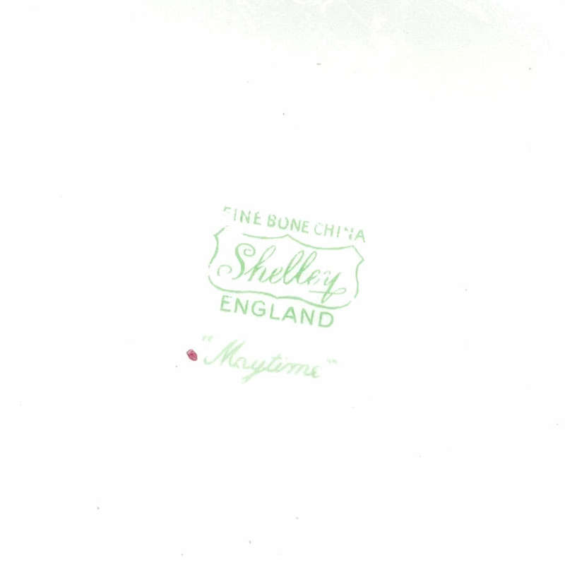 Shelley Maytime Large Tea Cake Plate
