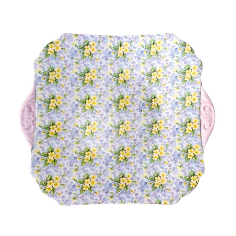 Shelley Primrose Chintz Large Cake Plate
