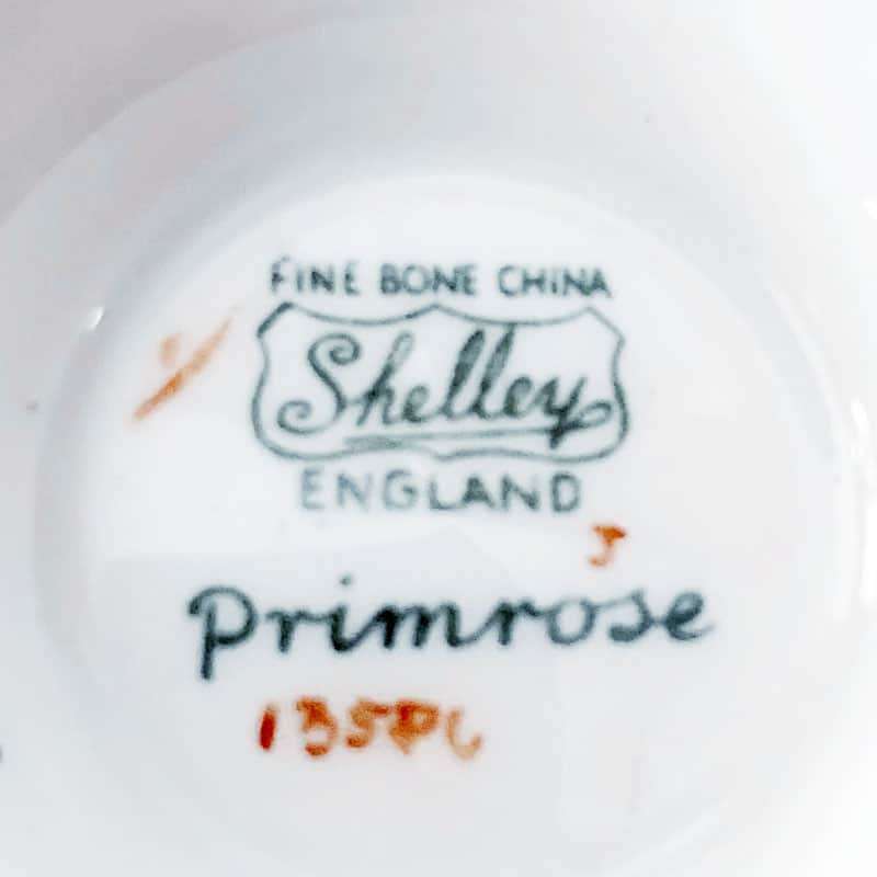 Shelley Primrose Chintz Tea Trio