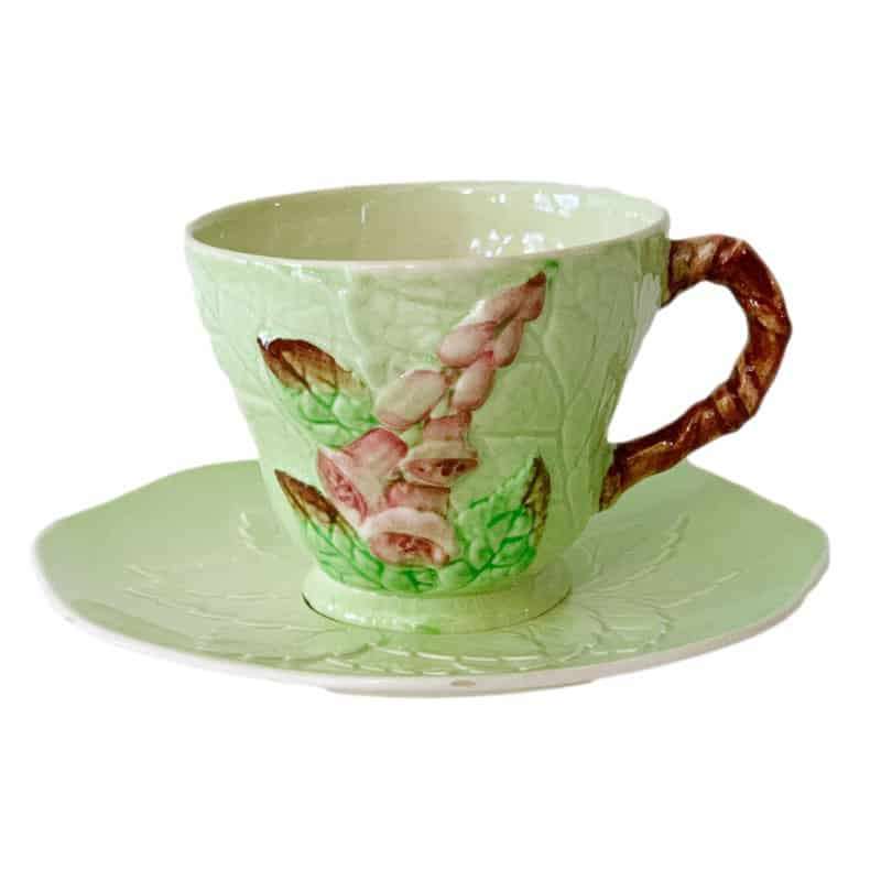 Carlton Ware Foxglove Tea Cup and Saucer