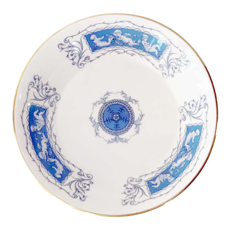 Coalport Revelry Blue Dessert Bowl