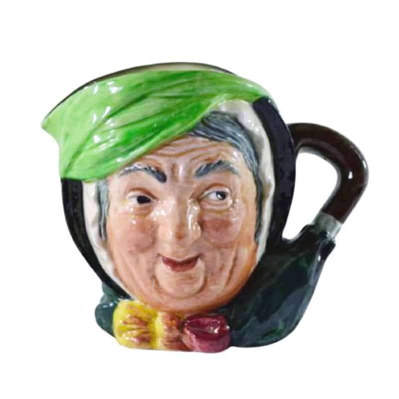 Royal Doulton Sairey Gamp Miniature  Character Jug