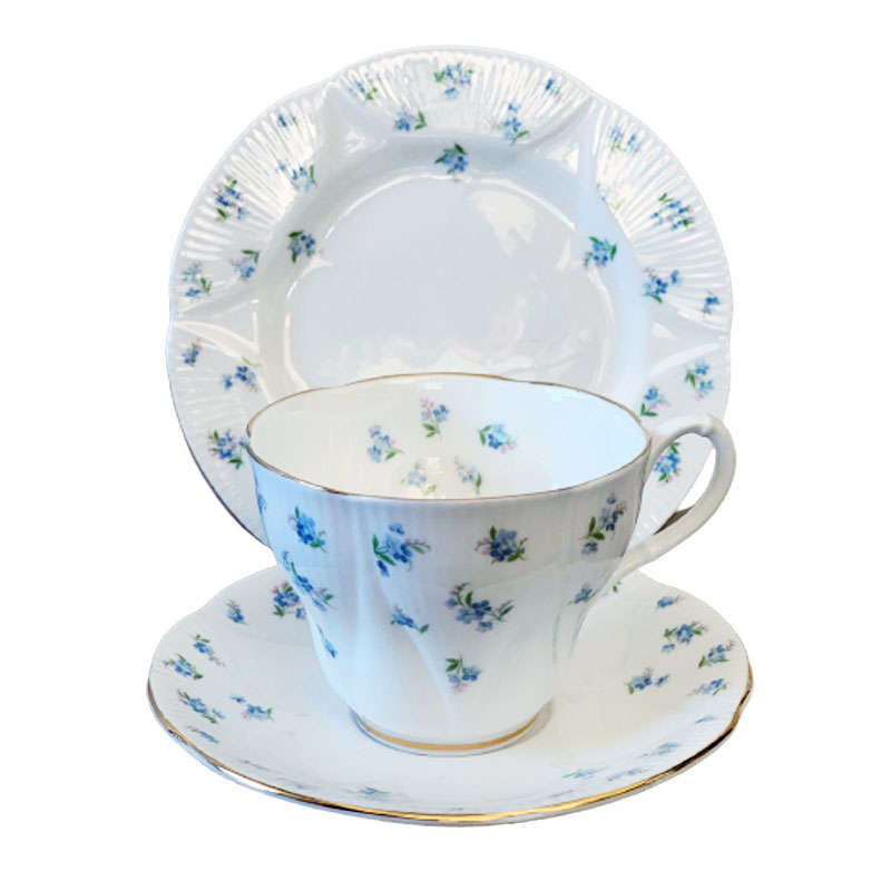 Royal Albert Tea Trio Blue Heaven