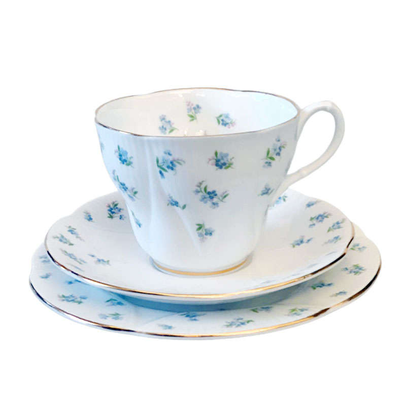 Royal Albert Tea Trio Blue Heaven