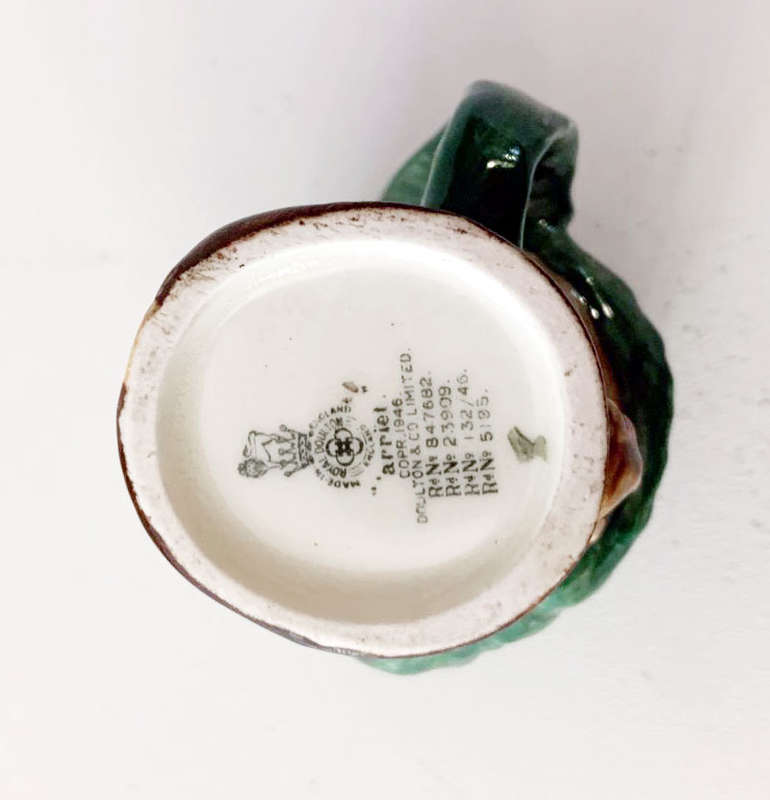 Royal Doulton Arriet Miniature Character Jug