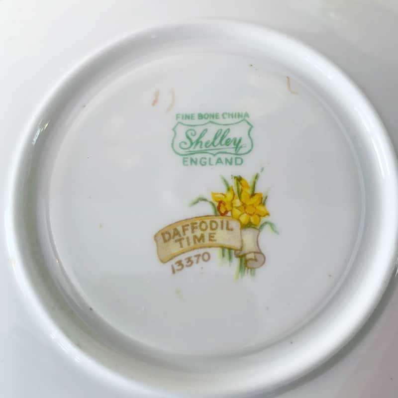 Shelley Daffodil Time Coffee Service