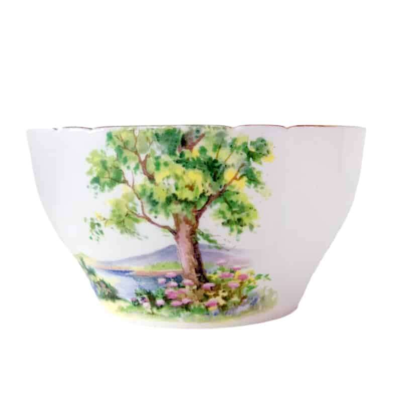 Shelley Woodlands Tea Sugar Bowl