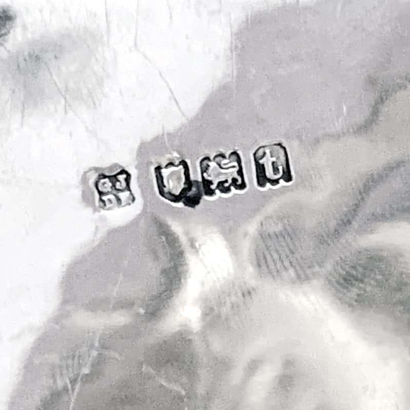 Rare Hallmarked Silver Pair Caviar Dishes London 1934