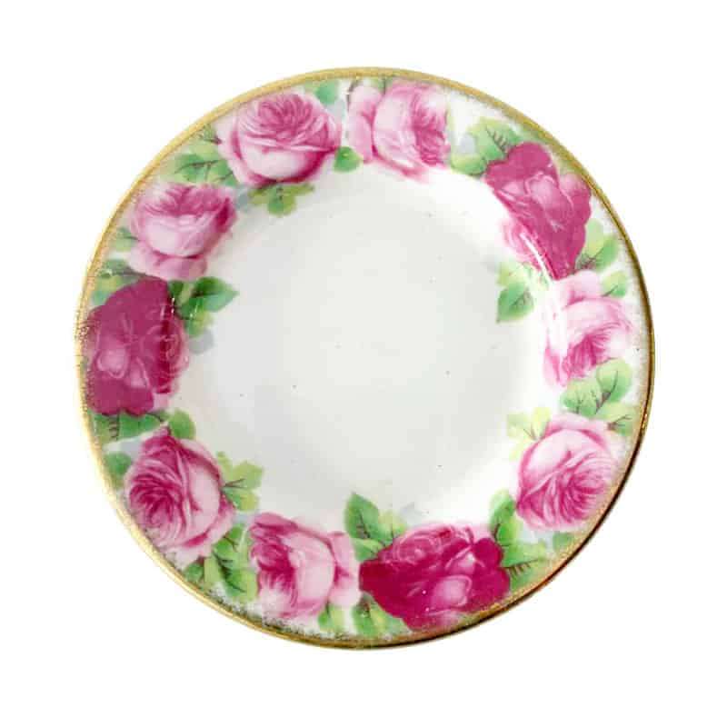 Royal Albert Old English Rose Butter Pat