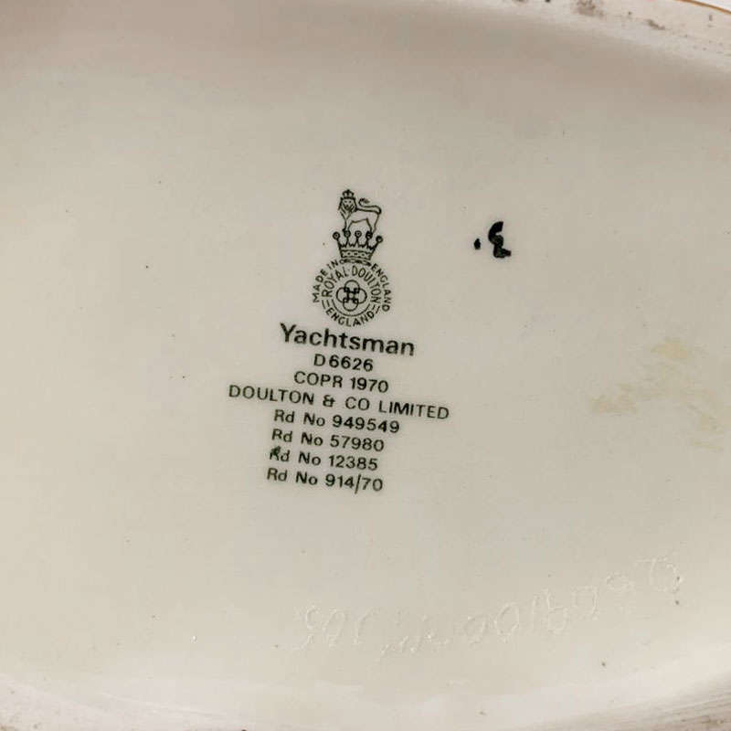 Royal Doulton Character Jug Yachtsman Large