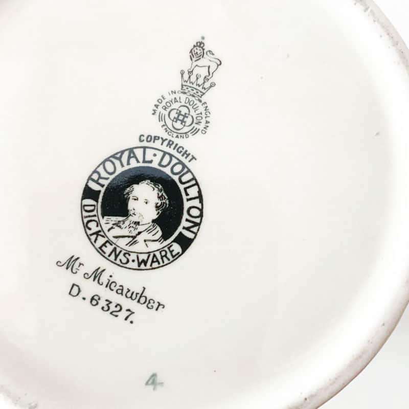 Royal Doulton Dickensware Mr Micawber Tankard