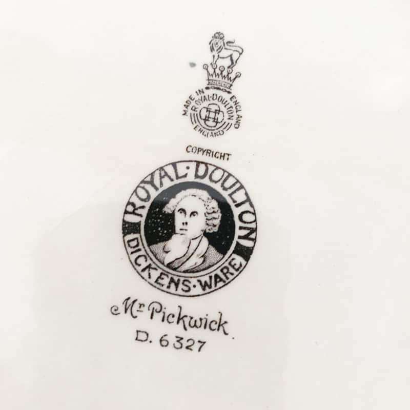 Royal Doulton Dickensware Bill Sykes Side Plate D5175
