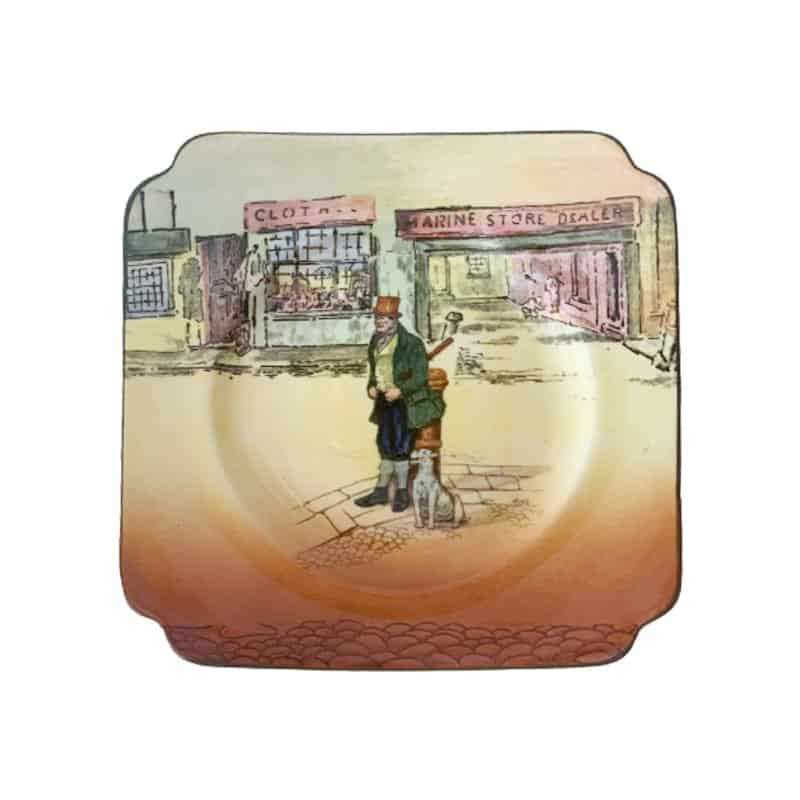 Royal Doulton Dickensware Bill Sykes Side Plate D5175